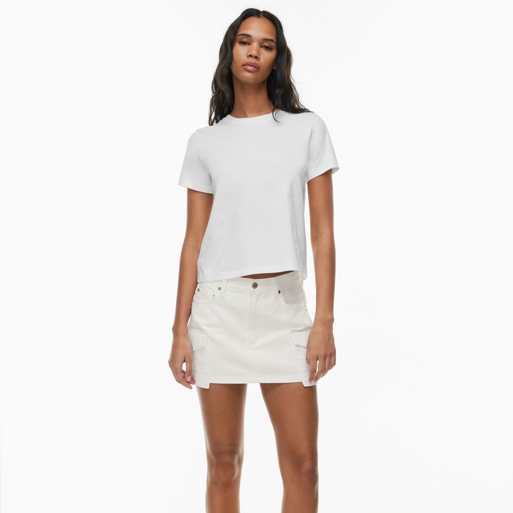 Denim Forum 90s Cargo Mini Skirt